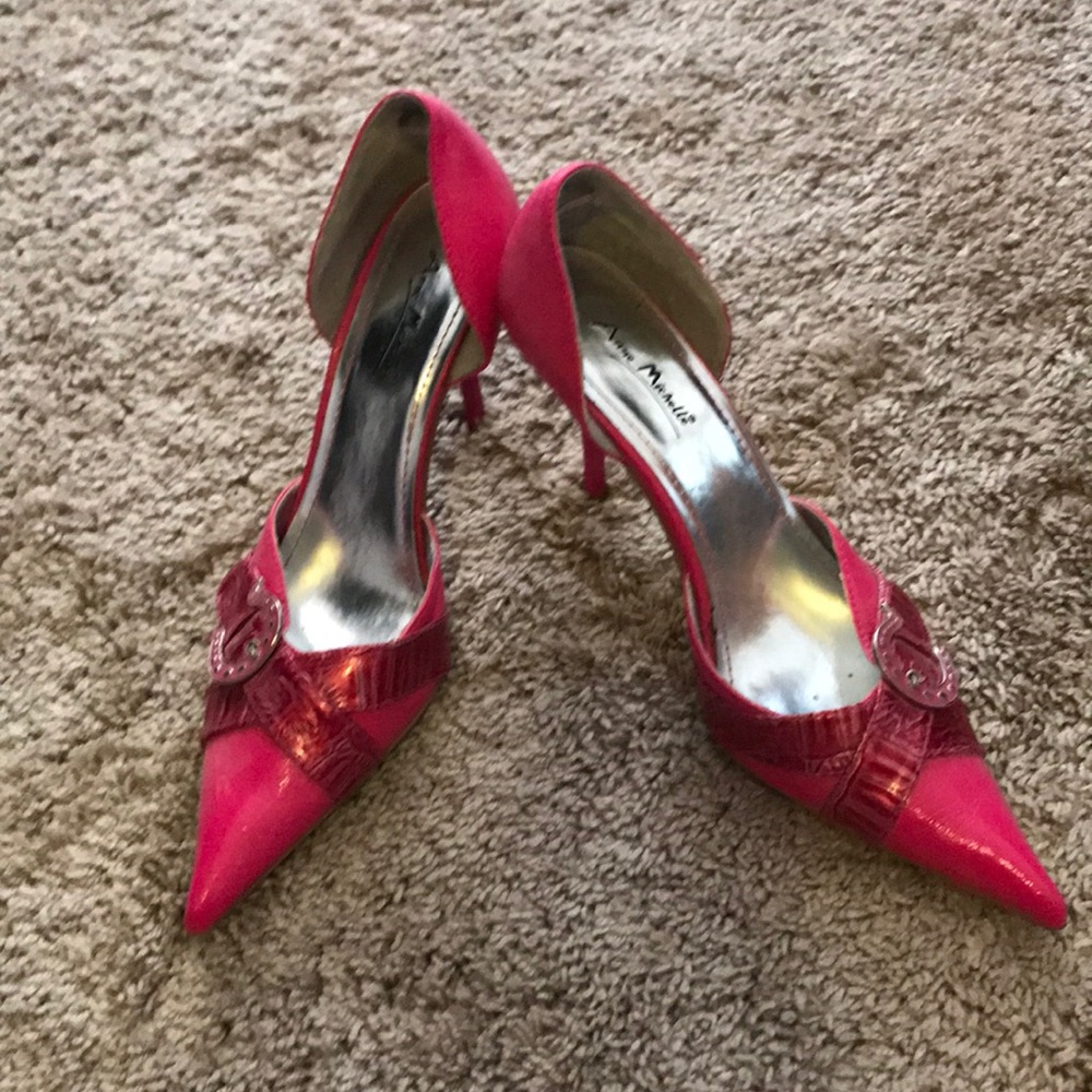 Pink heels